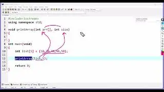 How to Pass an Array as a Function Argument in C++ | Array to Function in C++ Tutorial