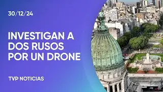 Investigan a dos rusos por un drone que termin&oacute; en el Congreso