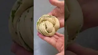 3 Types Of Easy Making Lachha Paratha | Wholewheat Paratha | Paratha Recipe #Shorts