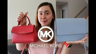MICHAEL KORS Ava Extra-Small & Daniela Large Saffiano Leather Crossbody Bag