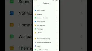 How to data usage on notification bar