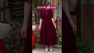 LINDOS VESTIDOS MARSALA #evangelica #modafeminina #f&eacute; #look #virtuosa #shorts
