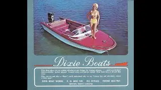 1960 Dixie Boat Brochure DI #shorts