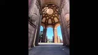 Palace of fine arts 1915 th year Bernard Maybeck architect