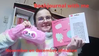 BOEKENVIDEO | BOEKJOURNAL | November en december invullen | + blunder!