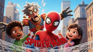 Spider-Man Hindi Cartoon 😲 | Funny Robot Story | Kids 3D Animation