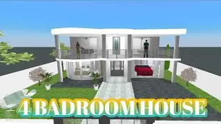 MODERN 4 BADROOM HOUSE/4 বেডরুমের হাউস ডিজাইন