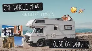 WE&rsquo;VE LIVED IN OUR MOTORHOME FOR A WHOLE YEAR!! | Our coolest moments (DA MOOMINz)