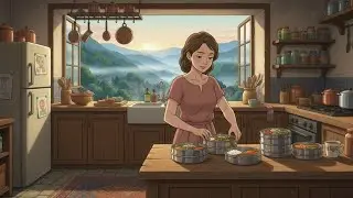 That One Picnic Day We Never Forgot | Ghibli | A Warm Family Memory | The Calm Diary 