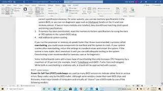CIS-25 Unit 7 Lecture: Troubleshooting Hardware