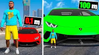 SE BATER O CARRO FICA MAIOR NO GTA 5
