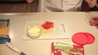 Easy High Protein, Low Carb, Low Fat, Microwave Omelette