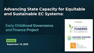 Advancing State Capacity for Equitable & Sustainable EC Systems: The EC Governance & Finance Project