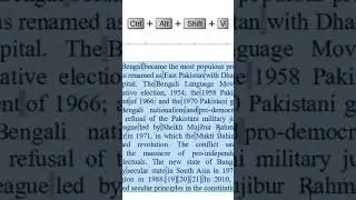 Remove White Bar in Libre Office Writer #shorts