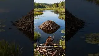 Nature's Master Builders: The GREATEST Animal Engineers 🤯 #Nature #Engineering