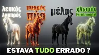 O mistério dos 4 cavaleiros do Apocalipse nas cores originais do grego – ESTAVA TUDO ERRADO?