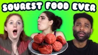 THE MOST SOUR (SALTY?) FOOD IN THE WORLD - UMEBOSHI