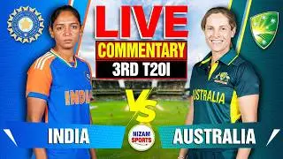 🔴Live: India vs Australia | 3rd T20I | Live Cricket Score & Commentary