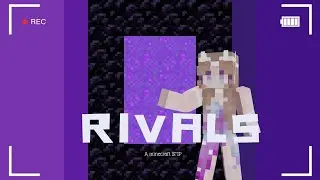 We reached the NETHER - and found friends - Rivals SMP {Ep 5}