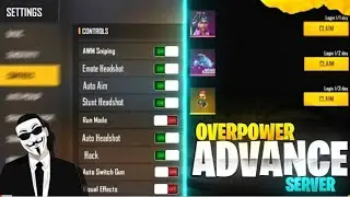 OB28 UPDATE CHANGES ON SETTINGS IN FREE FIRE