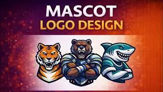 Mascot Logo Design in Photoshop | Character Logo Design | Hindi