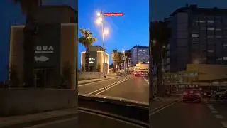 Colorful evening Barcelona 🇪🇸🚗