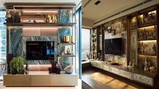 Modern Unique TV Unit Designs Ideas #home #homedecor #interiordesign 