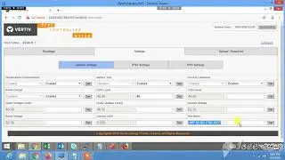 How to login VERTIV/Emerson  SMPS via IPv6 add