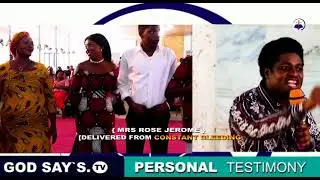 SHOCKING TESTIMONY! A WOMAN HEALED FROM CONSTANT BLEEDING