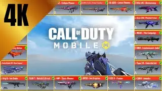 All Mythic Guns INSPECTION in CODM 🔥 | Satisfying & Rare Animations! 😍 (2025 Update)