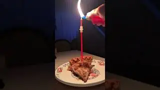 These Birthday Candles Glow in the Dark! #shorts #birthday