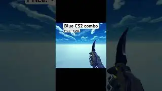 Flip Knife Blue Steel BS + Specialist Gloves Field Agent FT #csskins