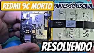 Xiaomi Redmi 9C Não liga e quando liga fica desligando na tela MIUI | COMO RESOLVER
