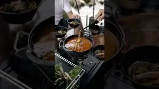 Hotpot in the Wild? Rockbrook PARK 60 Tactical Box Makes It Happen! 🍲⛺ #rockbrook #TacticalGearBox