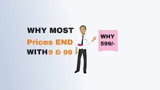 Why Most Prices end with 9 or 99 ? WHY?