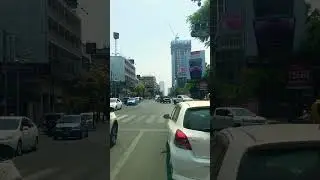 The daily traffic of Phnom penh🚙#city #travel #subscribe #cambodia