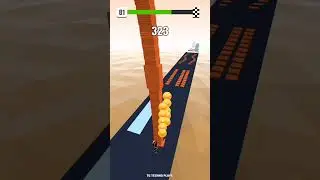 Colour Stack Run Level 81 - Speed + Strategy = Victory 🏆 #trending #shorts #youtubeshorts #games
