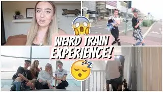 WE GOT A FLIGHT TO WHERE?! & WEIRD TRAIN EXPERIENCE...