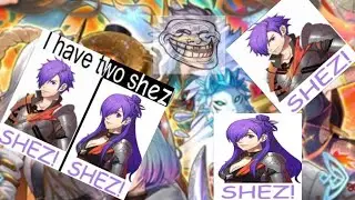 Shez is totally 100% the only unit here :p (Fire Emblem Heroes Ninja of Time bannner)