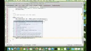 Sqlite Tutorial for Add data into Sqlite & Retrieve the data