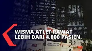 Malam Tahun Baru, RSD Wisma Atlet Rawat 4.068 Pasien Covid-19