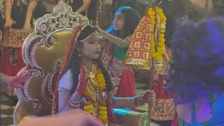 Dhareshwar Mandir Navratri Utsav 2025 Dussehra Mahisasur Mardini Bhuva Ras 02:10:2025 