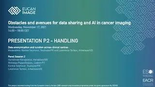Data anonymization and curation across clinical centres (EuCanImage webinar)