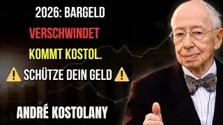 🚨 2026: Bargeld verschwindet - Digital Euro kommt | Kostolany warnt: So schützt du dein Geld JETZT