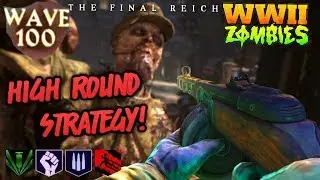 THE FINAL REICH HIGH ROUNDS STRATEGY GUIDE! - How to Get High Rounds on WW2 Zombies (Saw Trap Strat)
