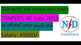 Govt Jobs | Assistant Engineer jobs in TSNPDCL Notification | Salary 45,000 | Ur Online Education