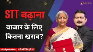 Market Crash After Budget ! | How Bad Is the STT Increase for Stock Market? | Expert Insights