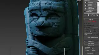 Totem highPoly speed modeling  (Long version)