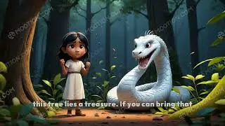 The Story of little girl & shank🐍