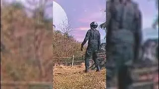 Soldier falling on his knees 3 edits 
